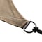 Flash Furniture Palmetto 20ft Rectangle Sun Sail Shade Canopy with Included Nylon Attachment Ropes in Sand GM-WL-SS22003-5-SAND-GG - alternate 5